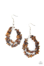 Load image into Gallery viewer, Canyon Rock Art - Brown Earrings
