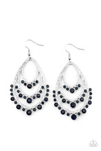 Load image into Gallery viewer, Break Out In TIERS - Blue Earrings
