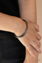 Load image into Gallery viewer, Bringing Basics Back - Black Cuff Bracelet
