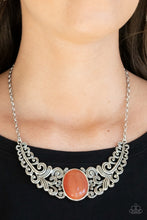 Load image into Gallery viewer, Celestial Eden - Orange Necklace
