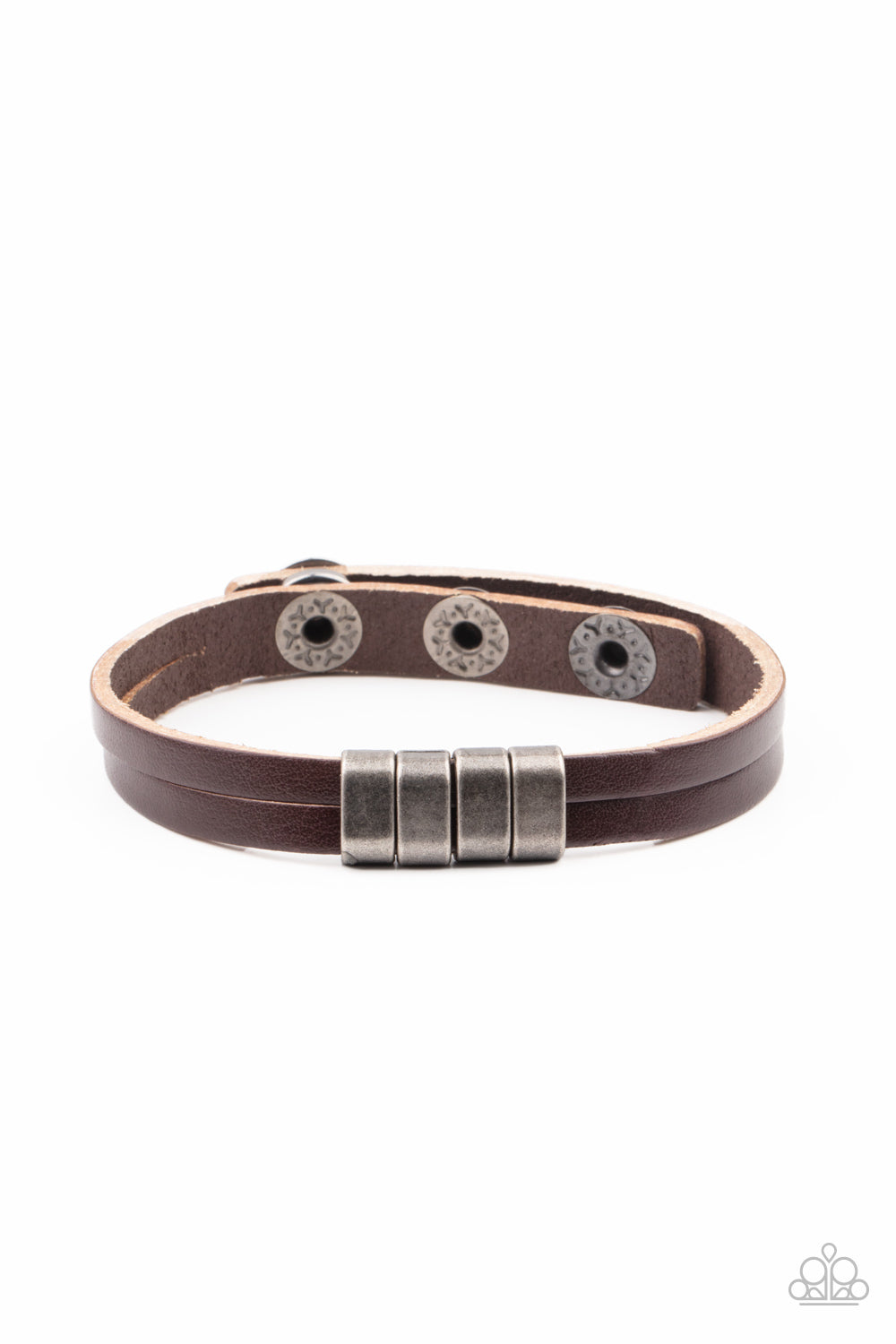 Best ROAM-mate Ever - Brown Snap Bracelet