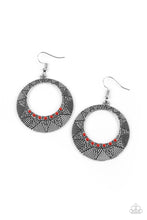 Load image into Gallery viewer, Adobe Dusk - Red Earrings
