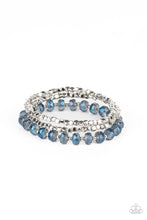 Load image into Gallery viewer, Celestial Circus - Blue Stretch Bracelet
