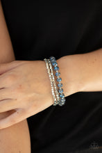 Load image into Gallery viewer, Celestial Circus - Blue Stretch Bracelet
