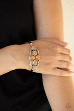 Load image into Gallery viewer, Color Me Celestial - Orange Cuff Bracelet
