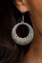 Load image into Gallery viewer, Adobe Dusk - Orange Earrings
