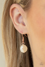 Load image into Gallery viewer, BEACHFRONT and Center - Copper Earrings/ Necklace Set
