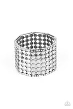 Load image into Gallery viewer, Cool and CONNECTED - Silver Stretch Bracelet
