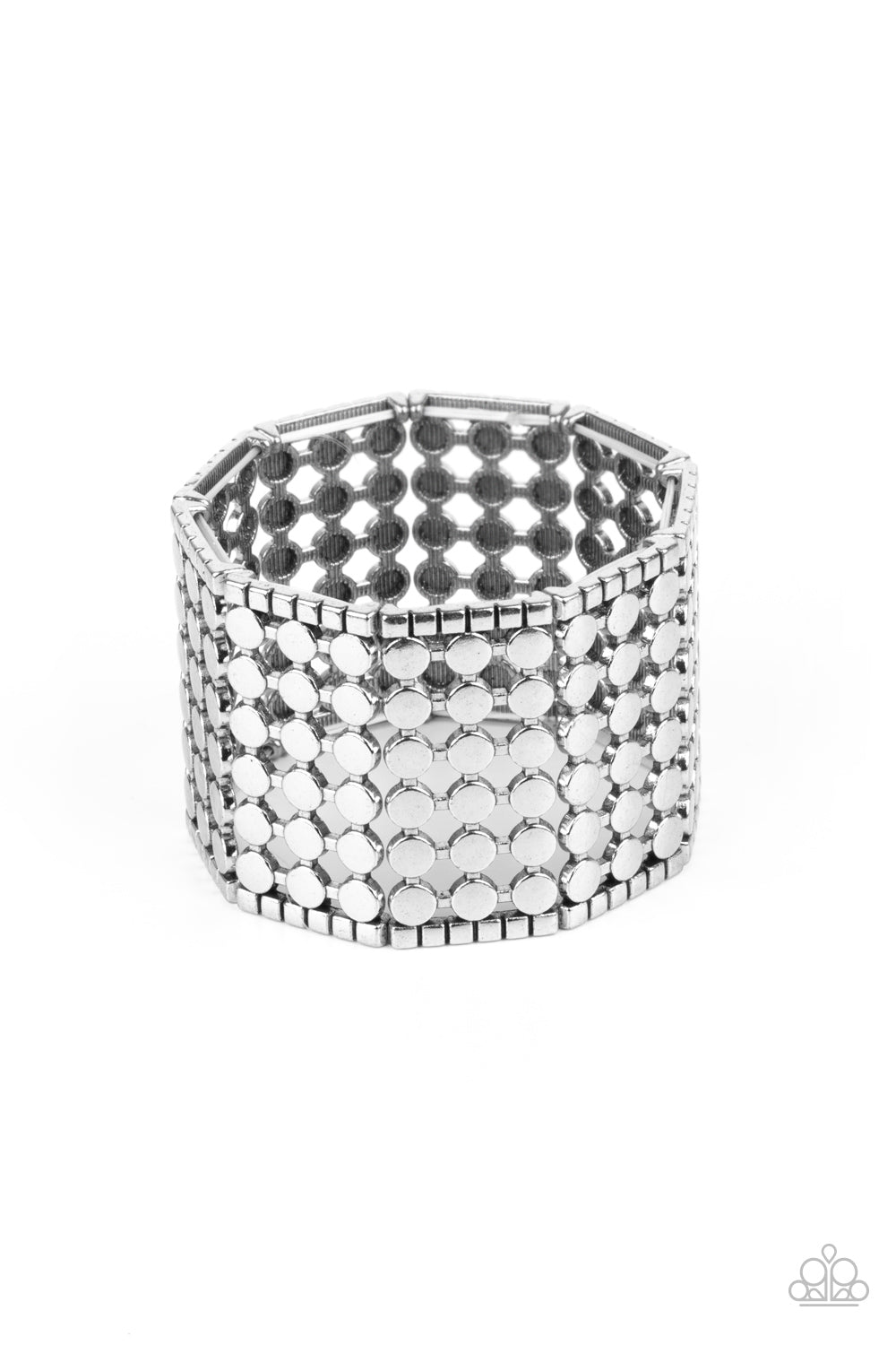 Cool and CONNECTED - Silver Stretch Bracelet