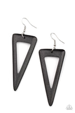 Load image into Gallery viewer, Bermuda Backpacker - Black Earrings
