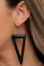 Load image into Gallery viewer, Bermuda Backpacker - Black Earrings
