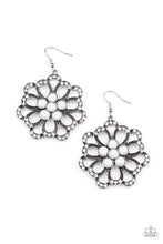 Load image into Gallery viewer, Dazzling Dewdrops - White earrings
