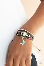 Load image into Gallery viewer, Bodacious Butterfly - Blue Bracelet
