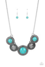 Load image into Gallery viewer, Canyon Cottage - Blue Necklace
