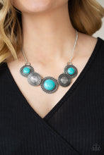 Load image into Gallery viewer, Canyon Cottage - Blue Necklace
