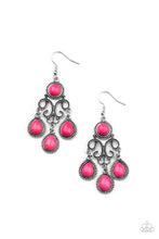 Load image into Gallery viewer, Canyon Chandelier - Pink Earrings
