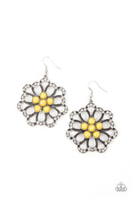 Load image into Gallery viewer, Dazzling Dewdrops - Yellow earrings
