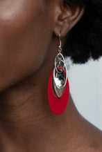 Load image into Gallery viewer, Ambitious Allure - Red Earrings
