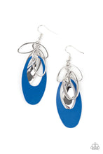 Load image into Gallery viewer, Ambitious Allure - Blue Earrings

