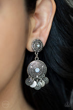 Load image into Gallery viewer, A DREAMCATCHER Come True - Blue Clip On Earrings
