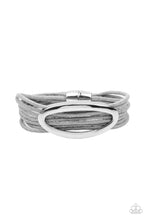 Load image into Gallery viewer, Corded Couture - Silver Bracelet
