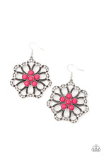 Load image into Gallery viewer, Dazzling Dewdrops - Pink earrings
