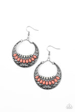 Load image into Gallery viewer, Crescent Couture - Orange Earrings
