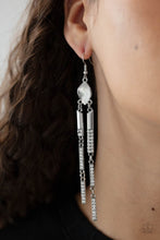 Load image into Gallery viewer, Defined Dazzle - White earrings
