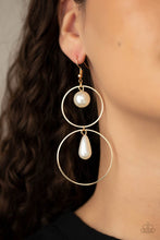 Load image into Gallery viewer, Cultured in Couture - Gold Earrings
