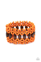 Load image into Gallery viewer, Bali Beach Retreat - Orange Stretch Bracelet
