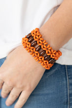 Load image into Gallery viewer, Bali Beach Retreat - Orange Stretch Bracelet
