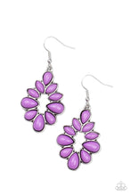 Load image into Gallery viewer, Burst Into TEARDROPS - Purple Earrings
