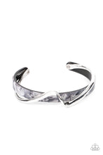 Load image into Gallery viewer, Craveable Curves - Silver Cuff Bracelet
