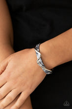 Load image into Gallery viewer, Craveable Curves - Silver Cuff Bracelet
