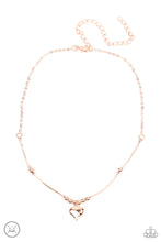 Load image into Gallery viewer, Casual Crush - Rose Gold Choker Necklace
