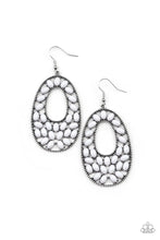 Load image into Gallery viewer, Beaded Shores - White Earrings
