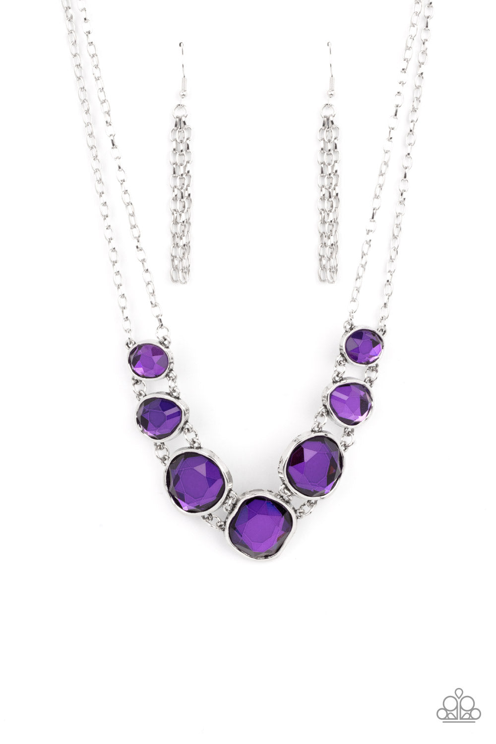 Absolute Admiration - Purple Necklace Set