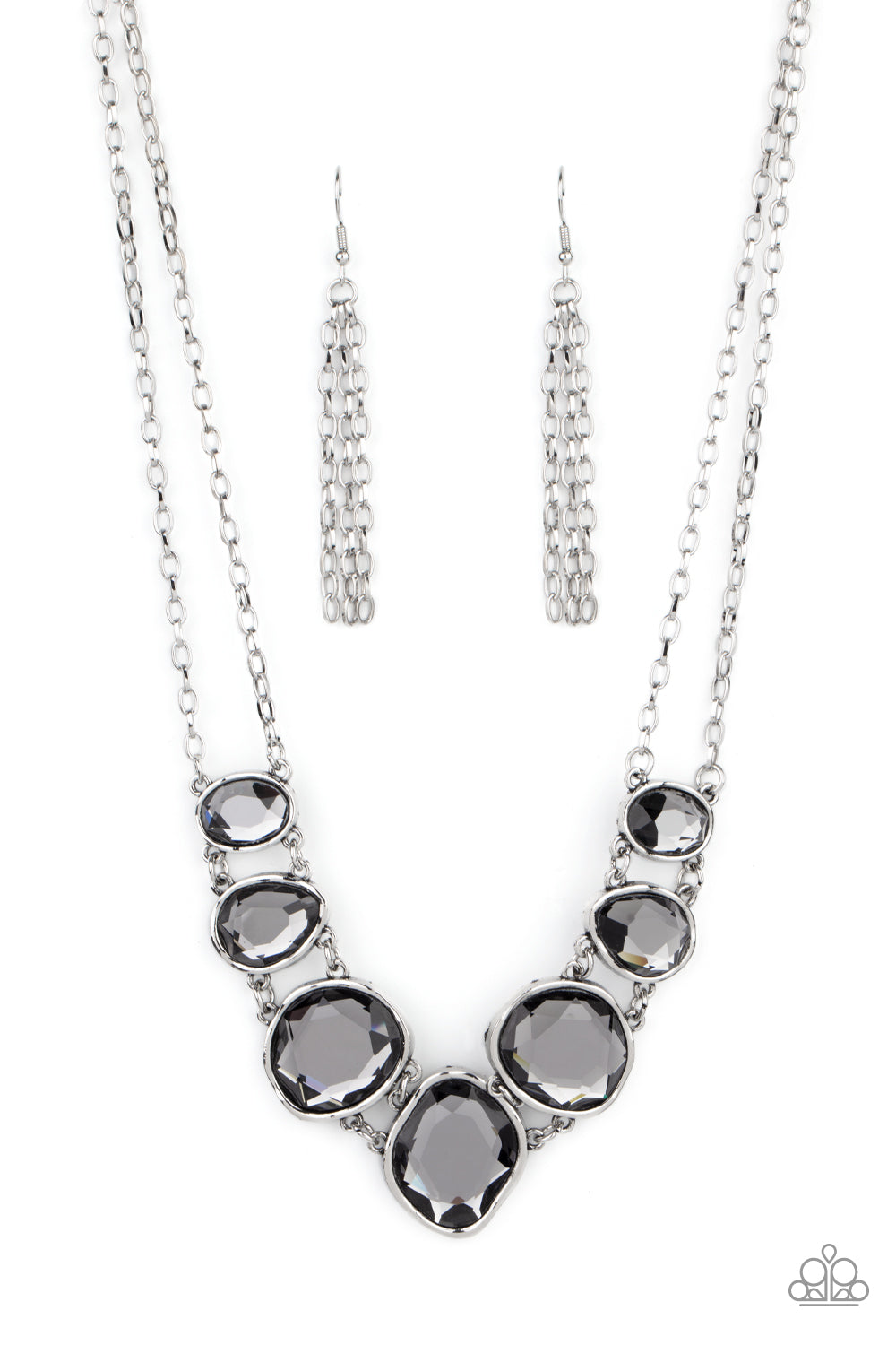 Absolute Admiration - Silver Necklace Set