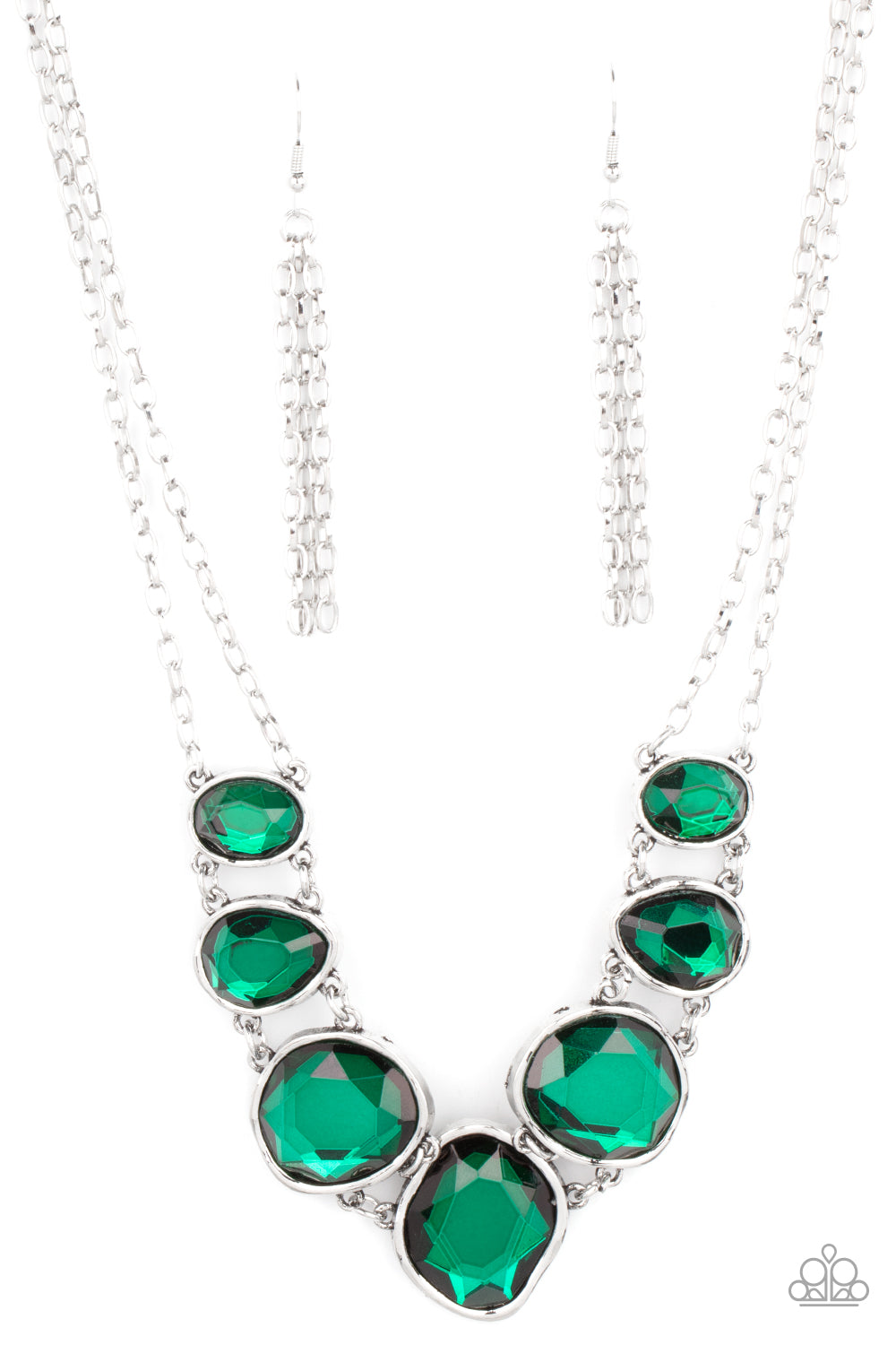 Absolute Admiration - Green Necklace Set