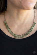 Load image into Gallery viewer, Dainty DISCovery - Brass necklace
