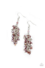 Load image into Gallery viewer, Celestial Chandeliers - Purple Earrings
