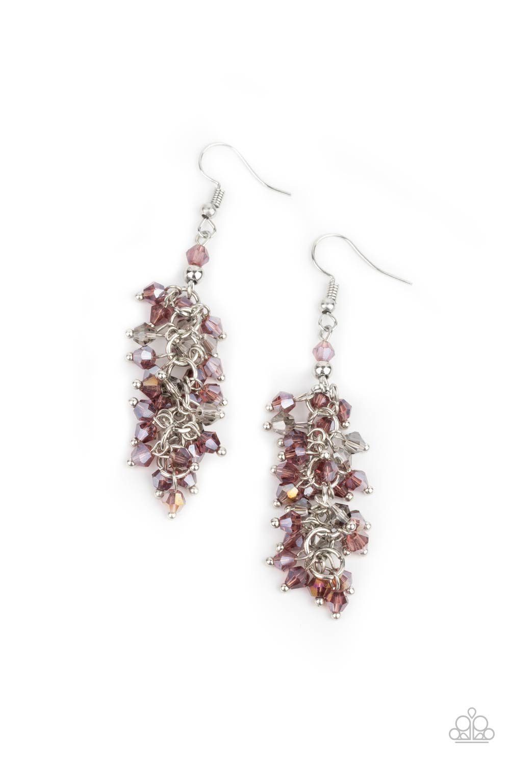 Celestial Chandeliers - Purple Earrings