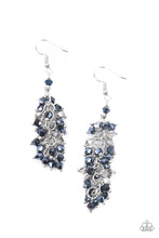 Load image into Gallery viewer, Celestial Chandeliers - Blue Earrings
