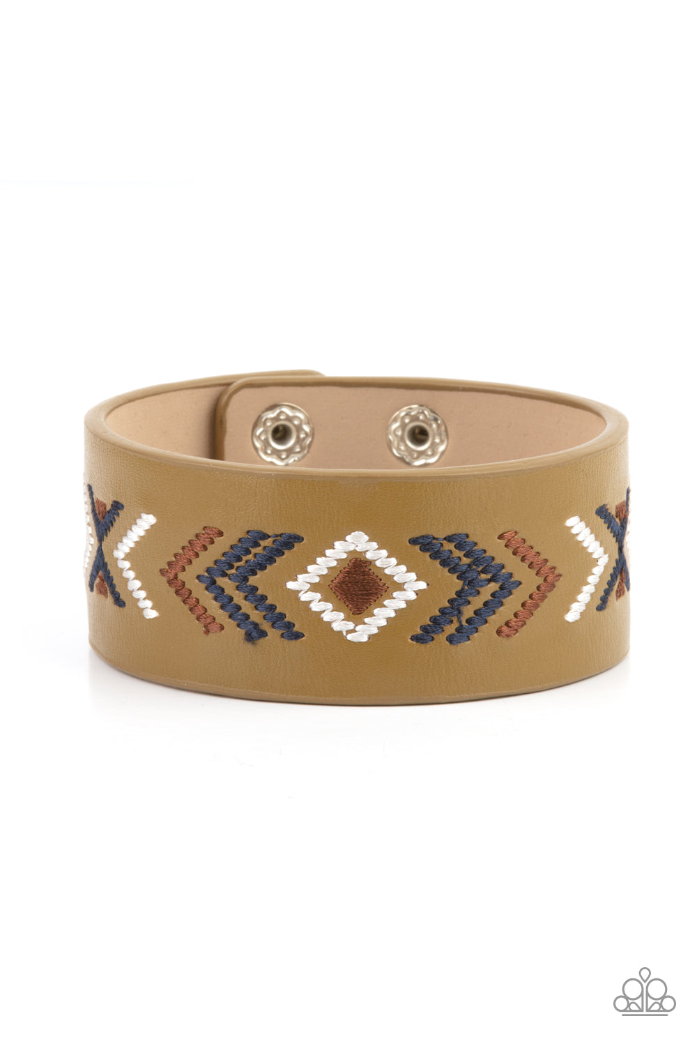 Cliff Glyphs - Multi Snap Bracelet