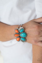 Load image into Gallery viewer, Botanical Badlands - Orange Hinge Bracelet
