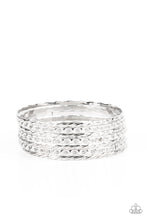 Load image into Gallery viewer, Back-To-Back Stacks - Silver Bangle Bracelets
