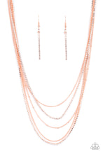 Load image into Gallery viewer, Dangerously Demure - Copper Necklace
