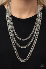 Load image into Gallery viewer, Chain of Champions - Silver Necklace
