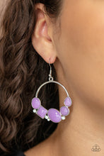 Load image into Gallery viewer, Beautifully Bubblicious - Purple Earrings
