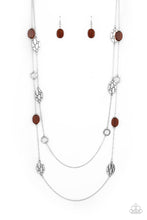 Load image into Gallery viewer, Cobble Creeks - Brown Necklace
